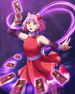 Amy Rose (Sonic the Hedgehog series) - Fanart Amy Rose (Sonic the Hedgehog series) - Fanart