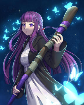 Fern (Frieren) - fanart Fern (Frieren) - fanart
