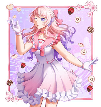 Half Body (Simple BG)